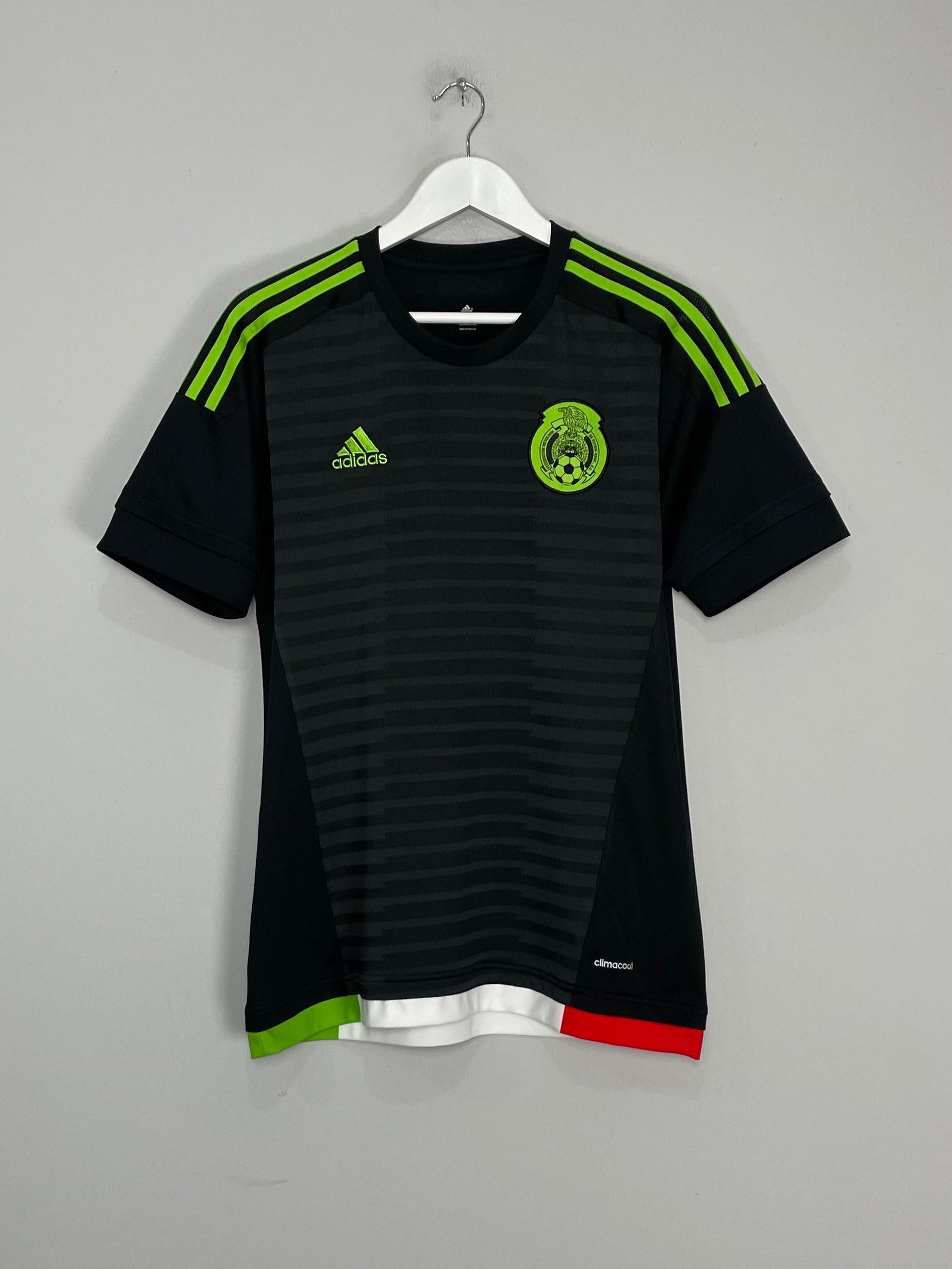 Shop 2015/16 MEXICO HOME SHIRT (M) ADIDAS, classic football shirts, vintage football shirts & retro soccer jerseys at Cult Kits