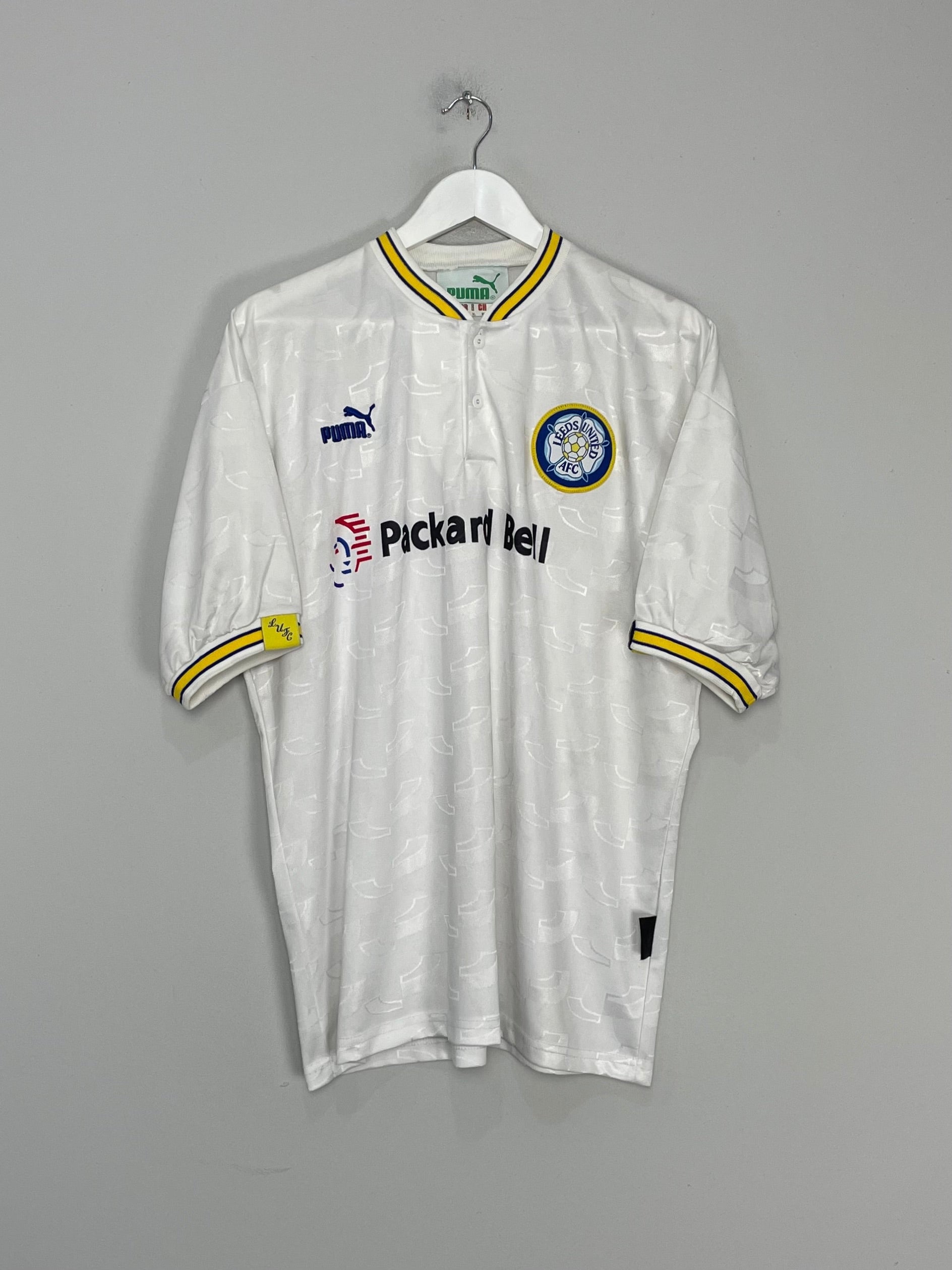 1996/98 LEEDS UNITED HOME SHIRT (XL) PUMA