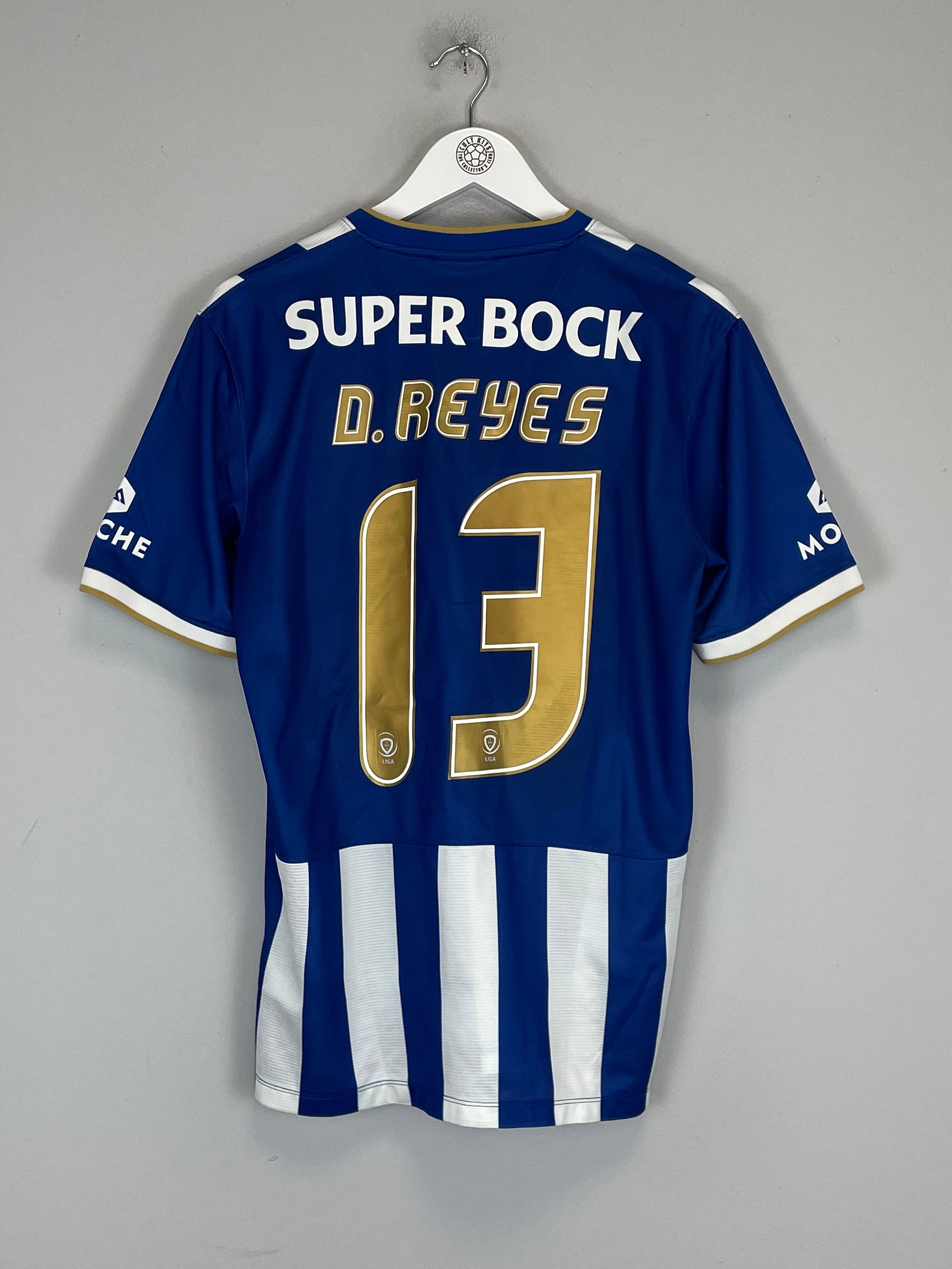 Shop 2013/14 PORTO D.REYES #13 HOME SHIRT (M) NIKE, classic football shirts, vintage football shirts & retro soccer jerseys at Cult Kits