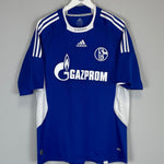 Shop 2008/10 SCHALKE RAKITIC #10 HOME SHIRT (L) ADIDAS, classic football shirts, vintage football shirts & retro soccer jerseys at Cult Kits