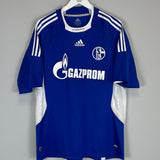 Shop 2008/10 SCHALKE RAKITIC #10 HOME SHIRT (L) ADIDAS, classic football shirts, vintage football shirts & retro soccer jerseys at Cult Kits
