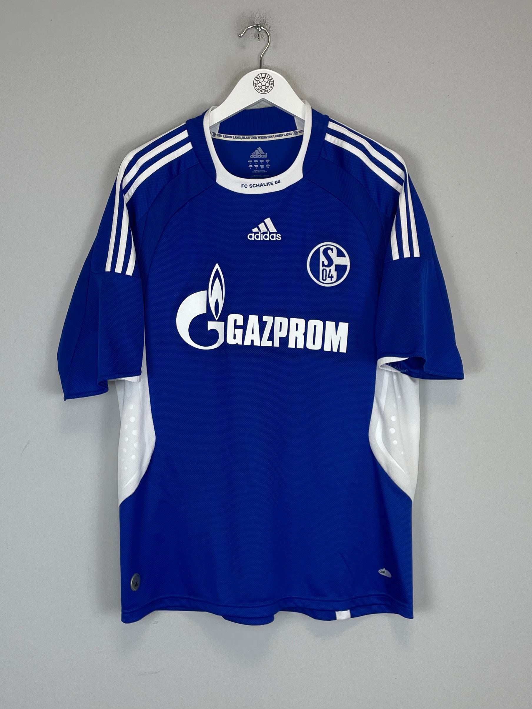 Shop 2008/10 SCHALKE RAKITIC #10 HOME SHIRT (L) ADIDAS, classic football shirts, vintage football shirts & retro soccer jerseys at Cult Kits