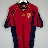 1998/99 SPAIN HOME SHIRT (M) ADIDAS