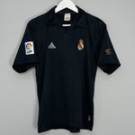 Shop 2001/02 REAL MADRID FIGO #10 *CENTENARY* AWAY SHIRT (S) ADIDAS, classic football shirts, vintage football shirts & retro soccer jerseys at Cult Kits