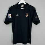 Shop 2001/02 REAL MADRID FIGO #10 *CENTENARY* AWAY SHIRT (S) ADIDAS, classic football shirts, vintage football shirts & retro soccer jerseys at Cult Kits