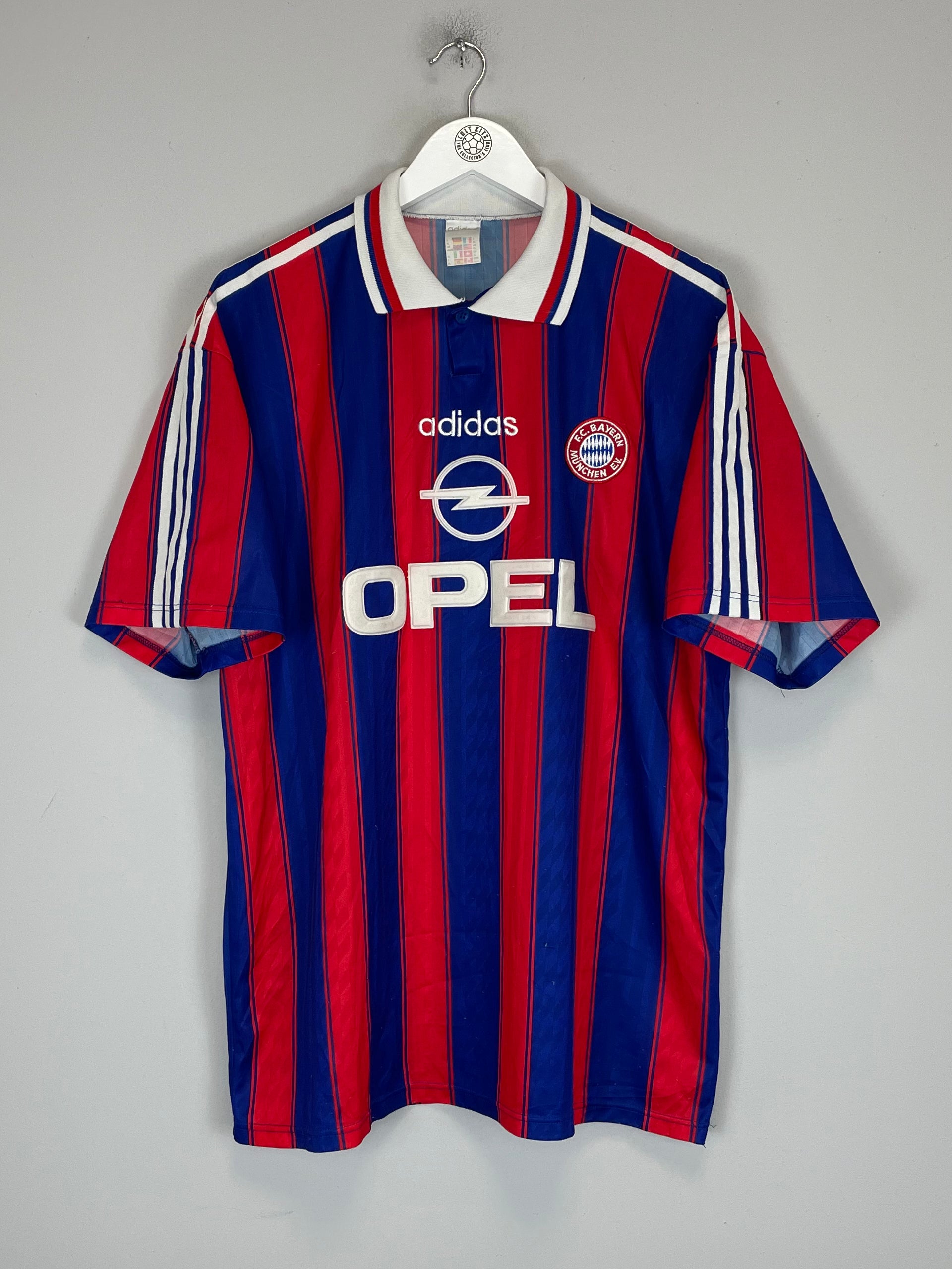 Shop 1995/97 BAYERN MUNICH HOME SHIRT (XL) ADIDAS, classic football shirts, vintage football shirts & retro soccer jerseys at Cult Kits