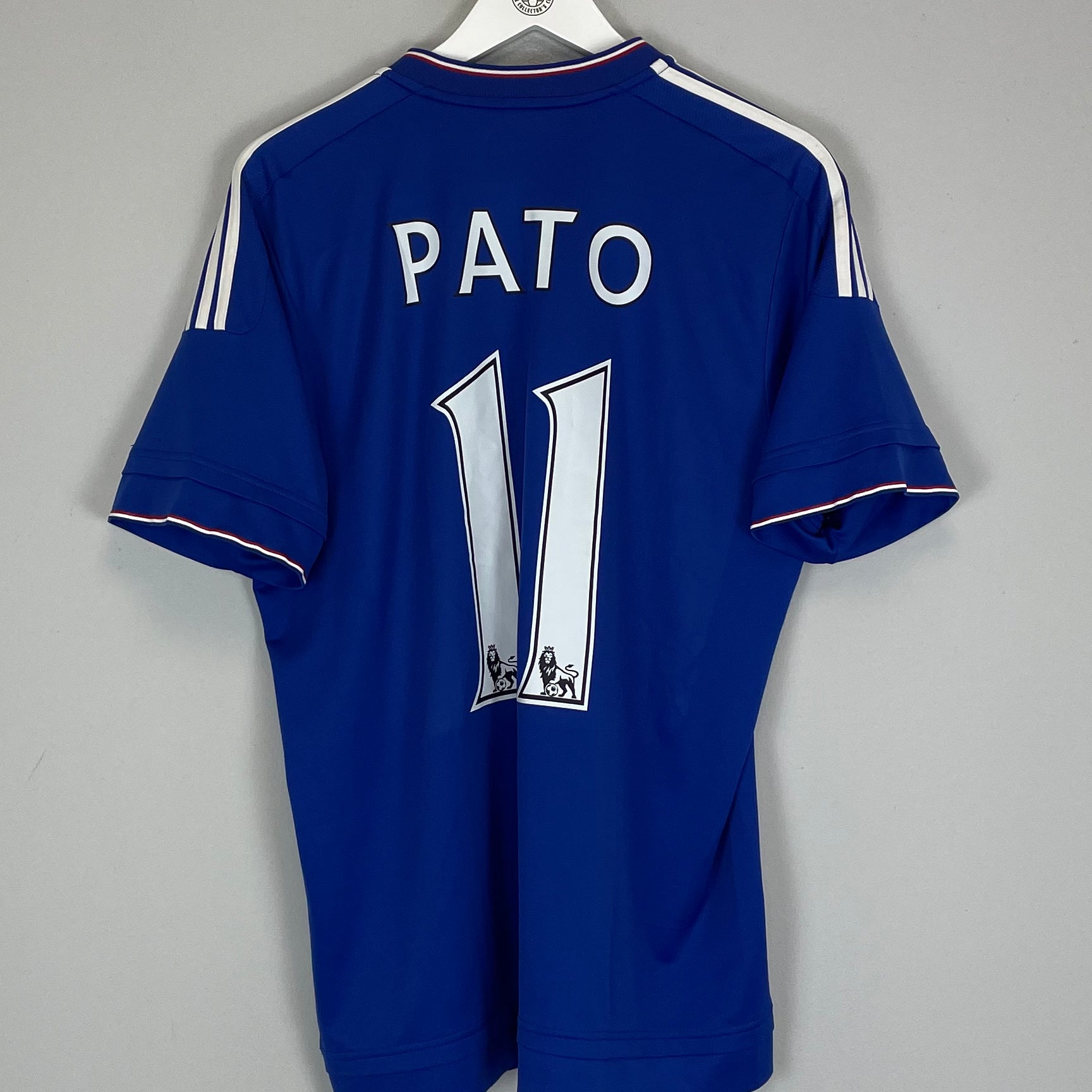 Shop 2015/16 CHELSEA PATO #11 HOME SHIRT (XL) ADIDAS, classic football shirts, vintage football shirts & retro soccer jerseys at Cult Kits