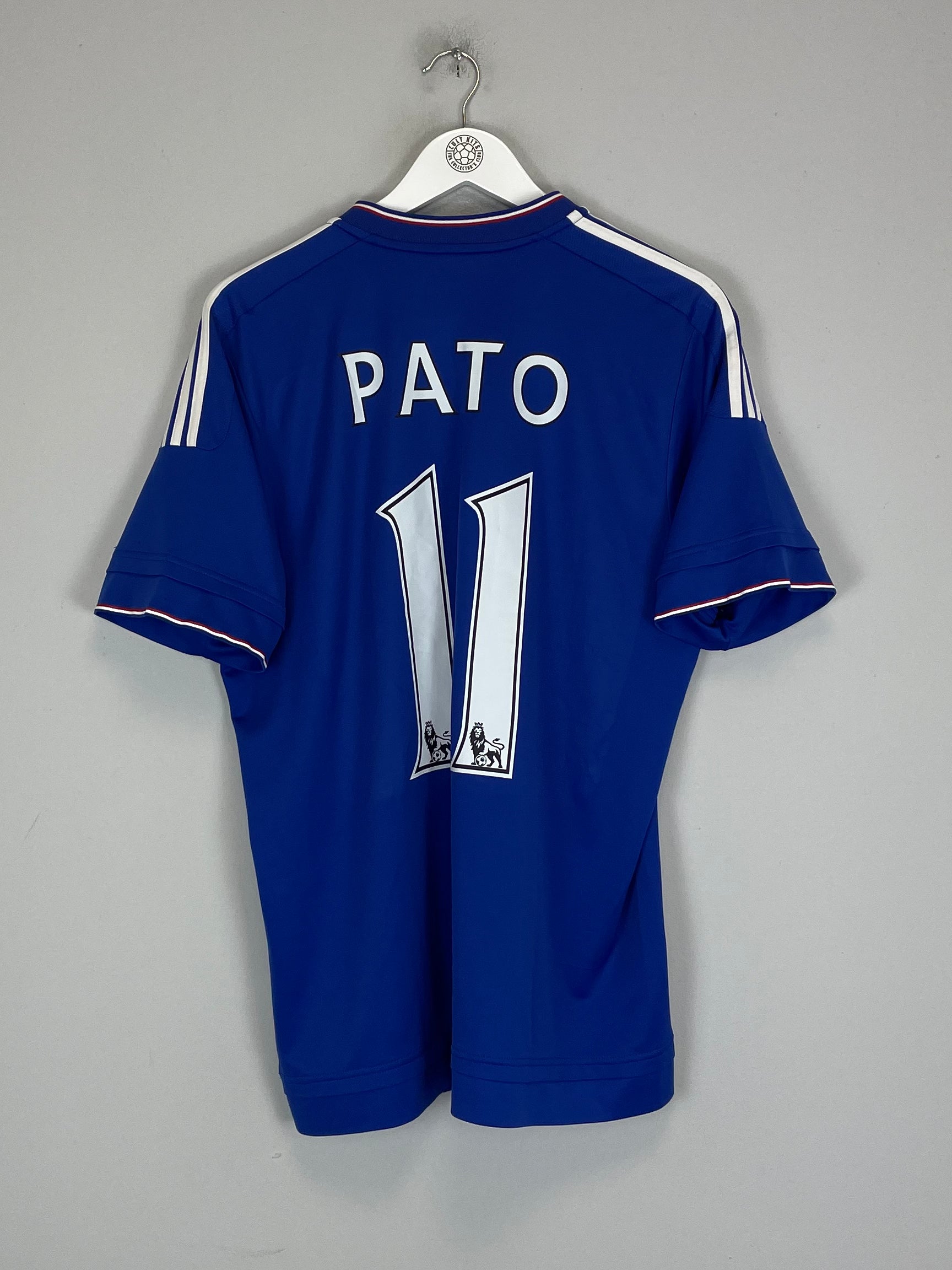 Shop 2015/16 CHELSEA PATO #11 HOME SHIRT (XL) ADIDAS, classic football shirts, vintage football shirts & retro soccer jerseys at Cult Kits