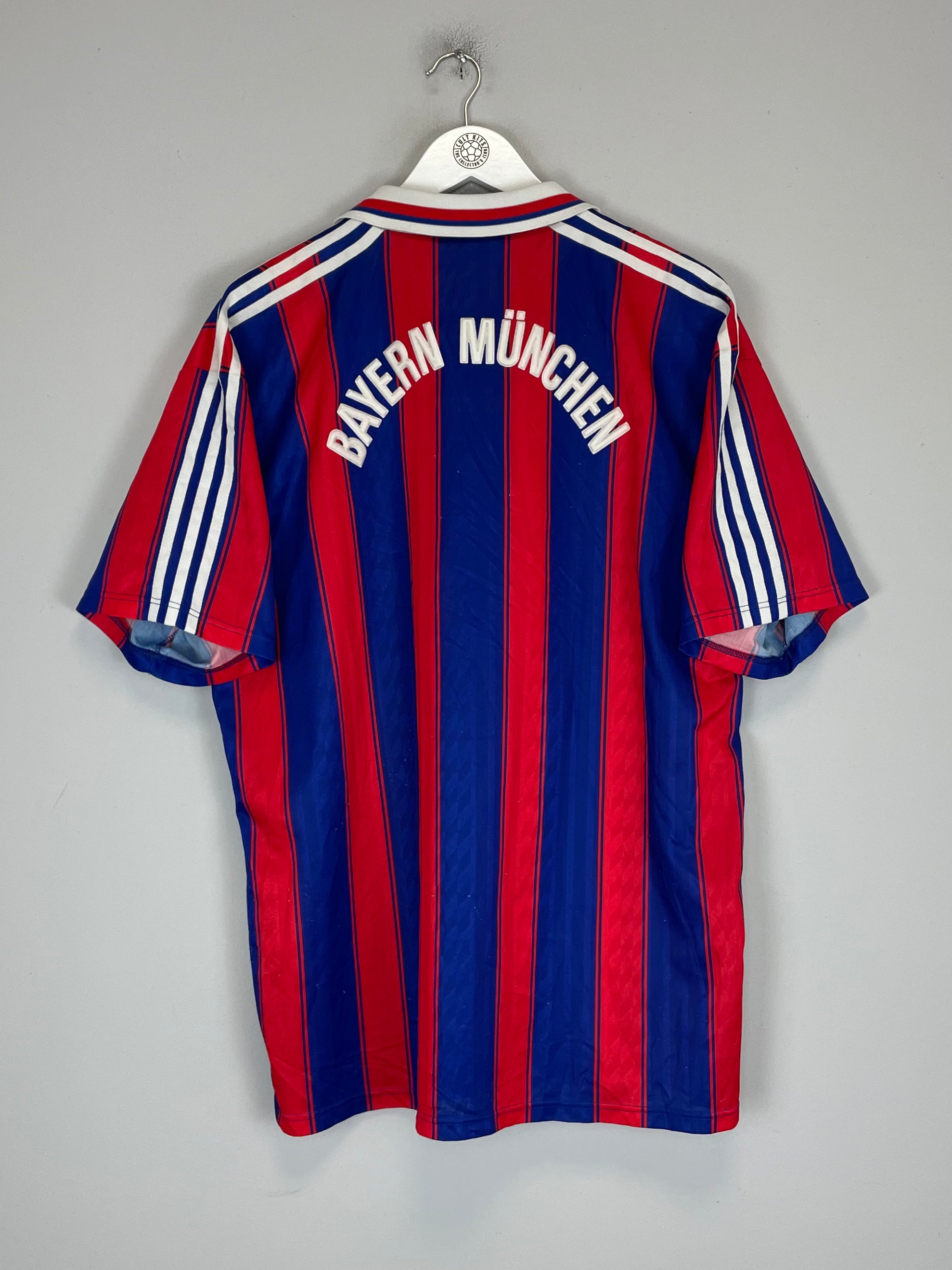 Shop 1995/97 BAYERN MUNICH HOME SHIRT (XL) ADIDAS, classic football shirts, vintage football shirts & retro soccer jerseys at Cult Kits