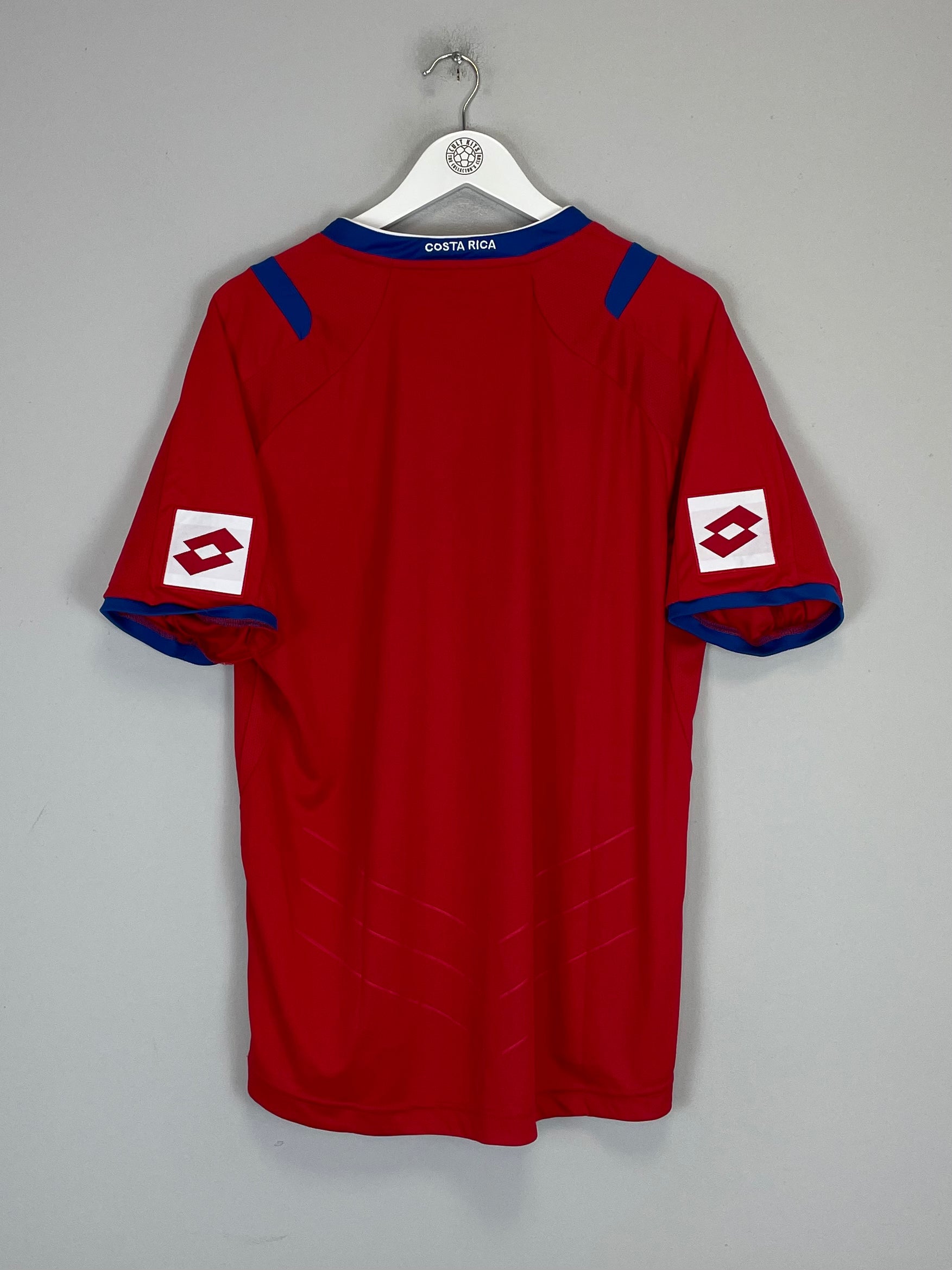 Shop 2014 COSTA RICA *BNWT* HOME SHIRT (L) LOTTO, classic football shirts, vintage football shirts & retro soccer jerseys at Cult Kits