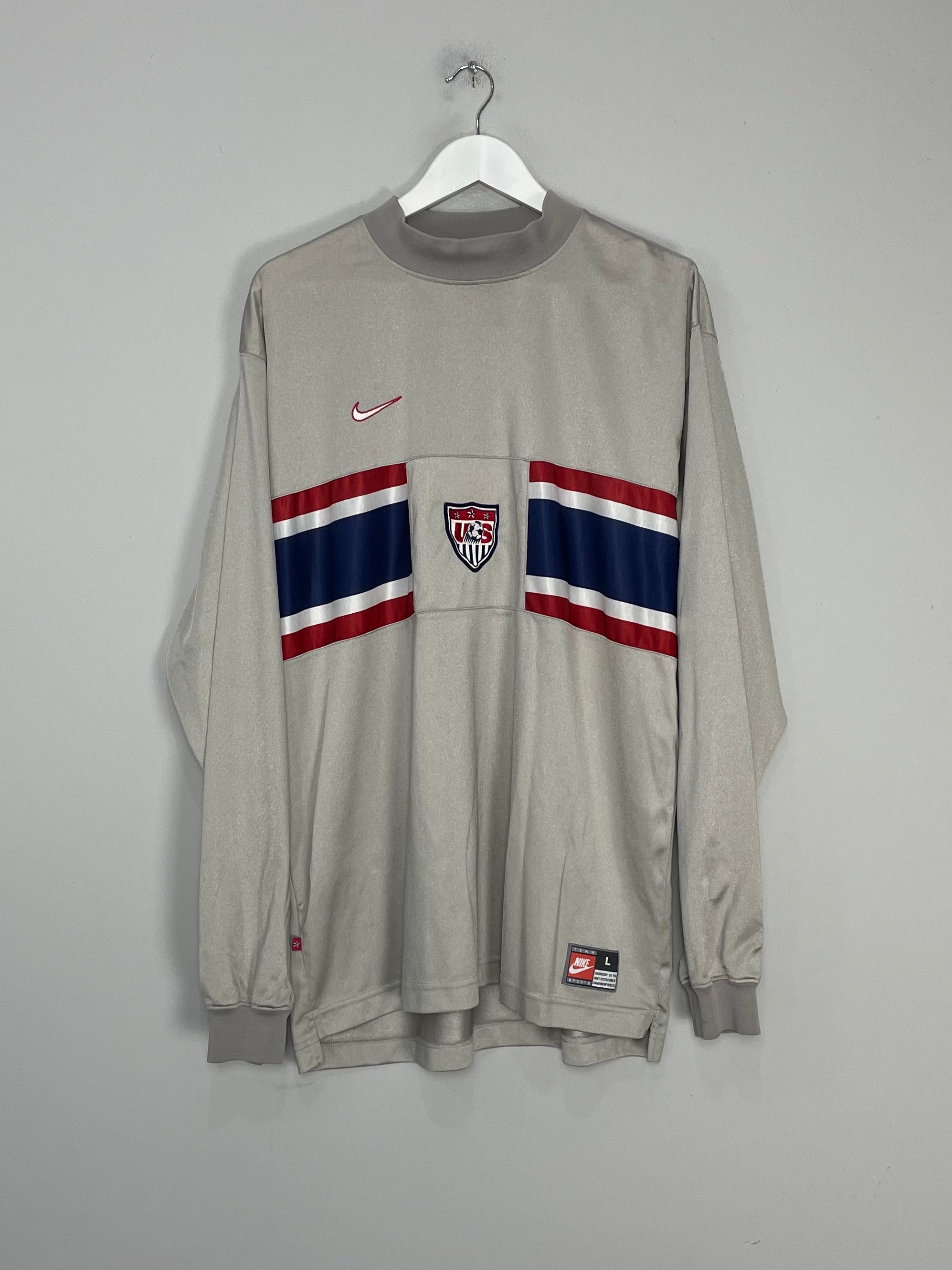 Shop 1995/98 USA GK SHIRT (L) NIKE, classic football shirts, vintage football shirts & retro soccer jerseys at Cult Kits