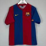 2006/07 BARCELONA HOME SHIRT (S) NIKE BASIC