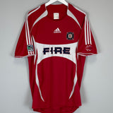 2006/07 CHICAGO FIRE BLANCO #10 HOME SHIRT (L) ADIDAS