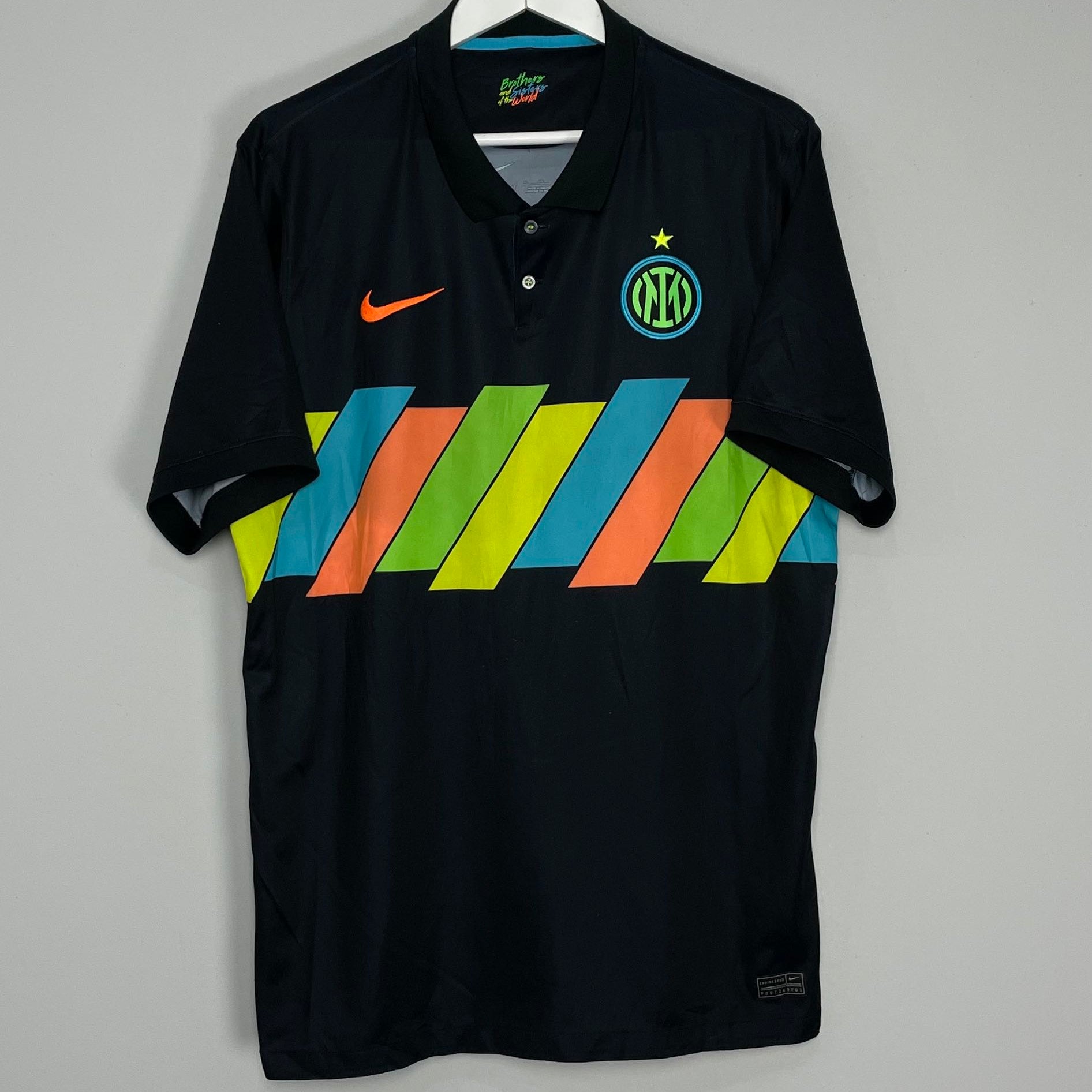 Shop 2021/22 INTER MILAN THIRD SHIRT (XL) NIKE, classic football shirts, vintage football shirts & retro soccer jerseys at Cult Kits