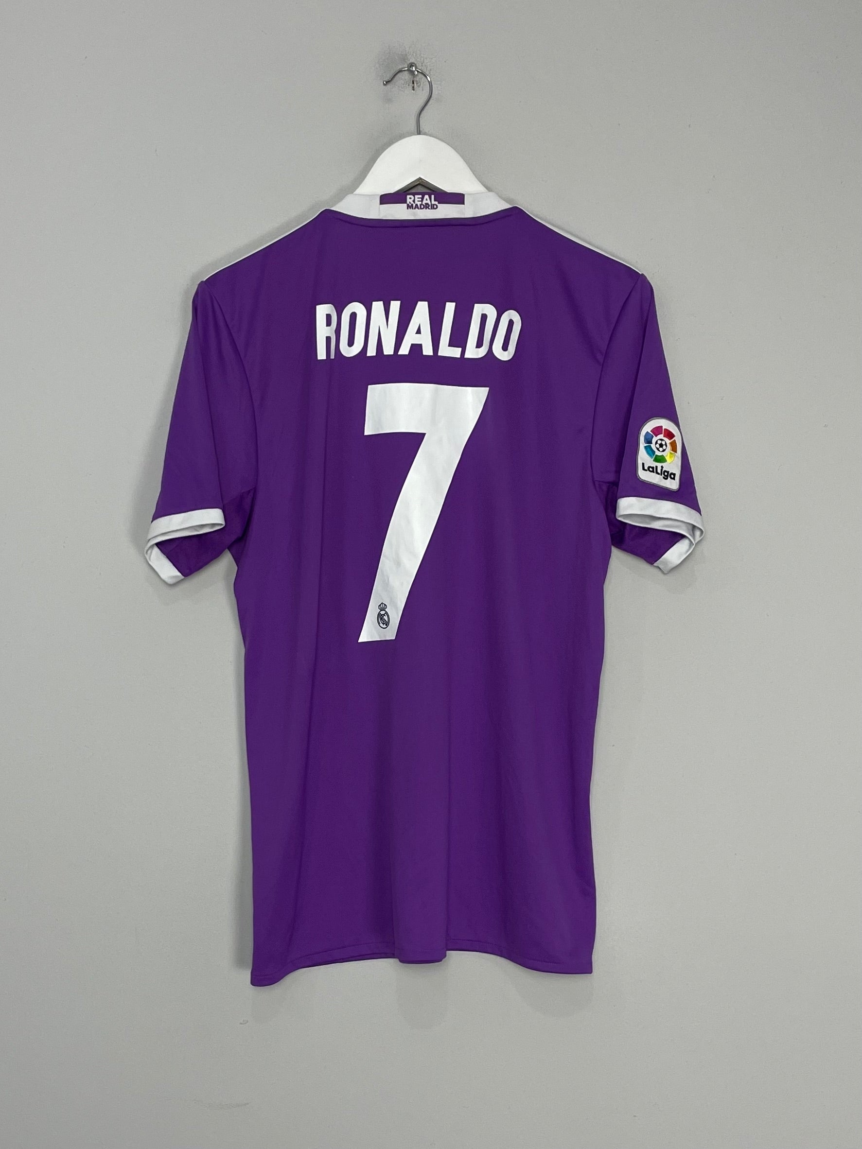 Shop 2016/17 REAL MADRID RONALDO #7 AWAY SHIRT (M) ADIDAS, classic football shirts, vintage football shirts & retro soccer jerseys at Cult Kits
