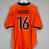 1998/00 NETHERLANDS DAVIDS #16 HOME SHIRT (L) NIKE