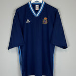 Shop 2000/01 DEPORTIVO LA CORUNA TRAINING SHIRT (XL) ADIDAS, classic football shirts, vintage football shirts & retro soccer jerseys at Cult Kits