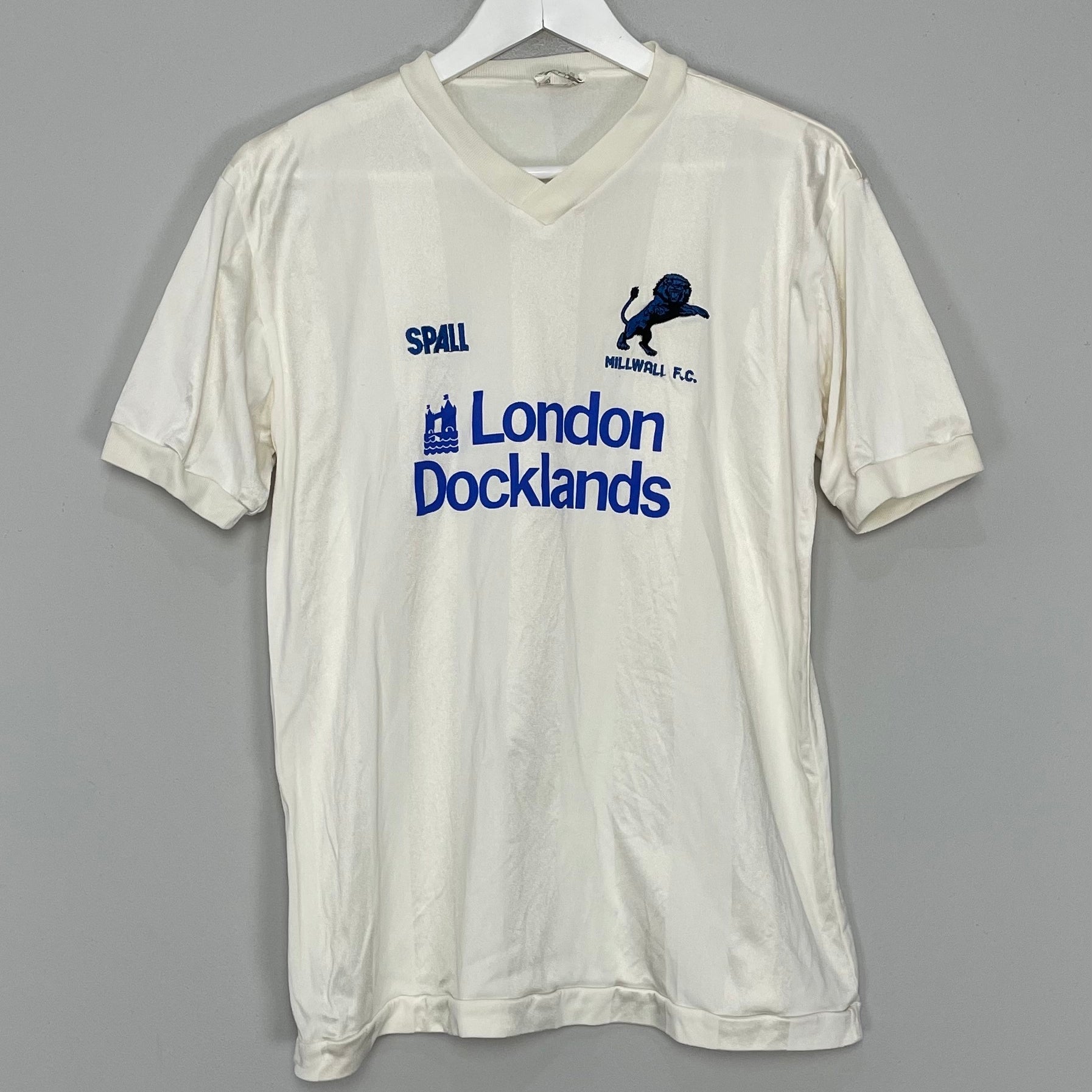 Shop 1986/87 MILLWALL THIRD SHIRT (L) SPALL, classic football shirts, vintage football shirts & retro soccer jerseys at Cult Kits
