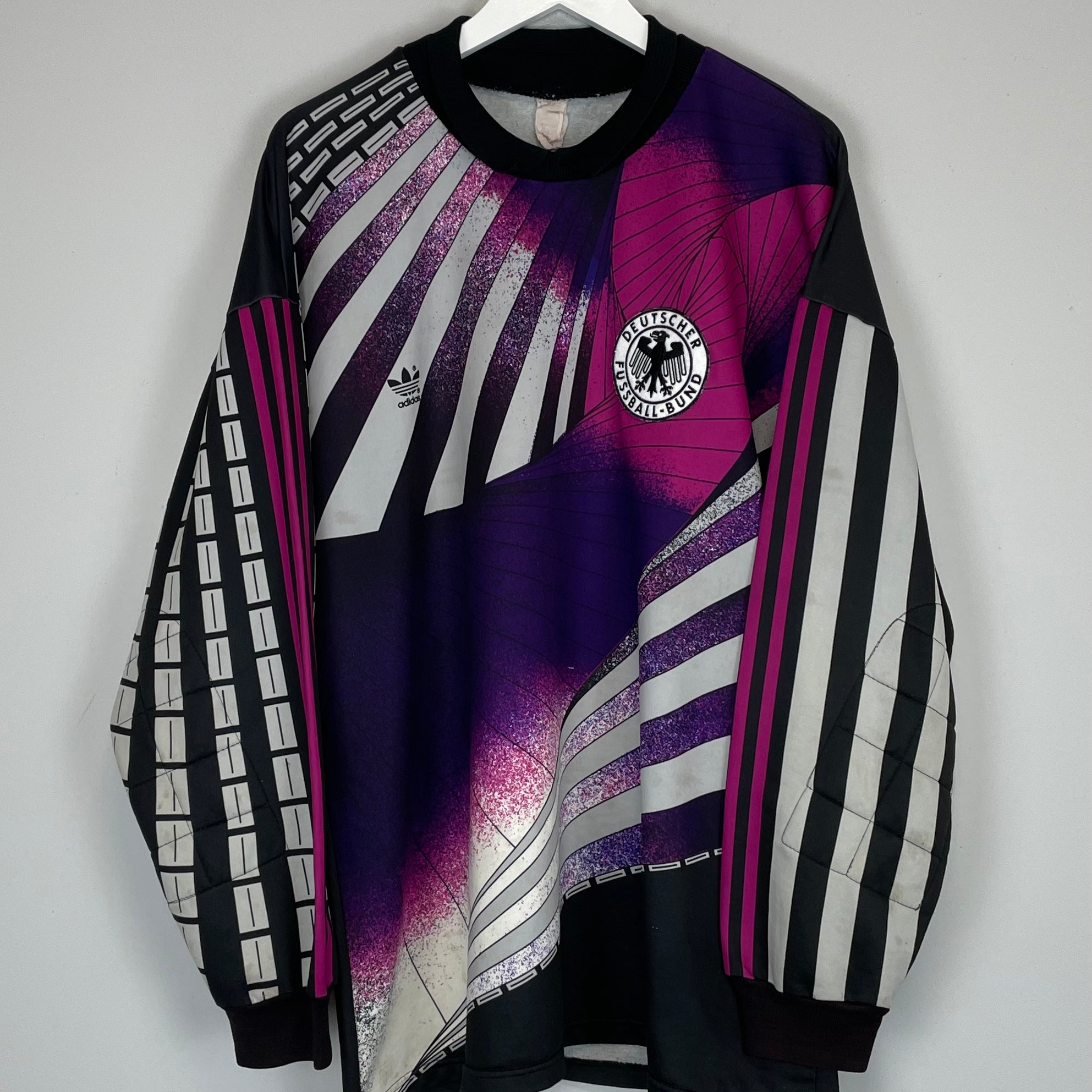 Shop 1990/94 GERMANY #1 TEMPLATE GK SHIRT (XL) ADIDAS, classic football shirts, vintage football shirts & retro soccer jerseys at Cult Kits