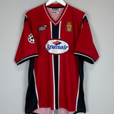 2001/02 MALLORCA *MINT* C/L HOME SHIRT (XL) JOHN SMITH