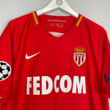 2017/18 MONACO TIELEMANS #17 C/L HOME SHIRT (XL) NIKE