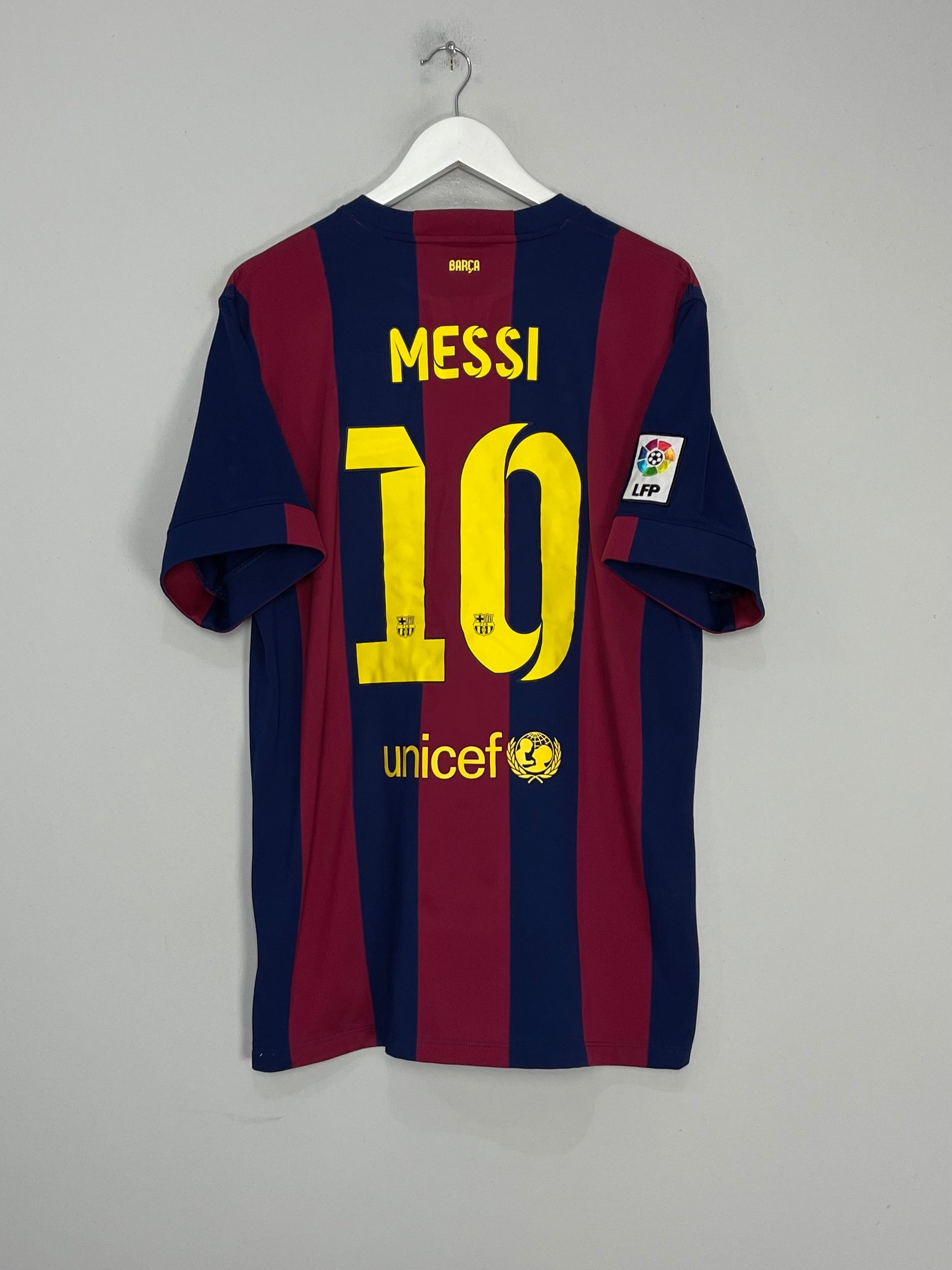 2014/15 BARCELONA MESSI #10 HOME SHIRT (XL) NIKE