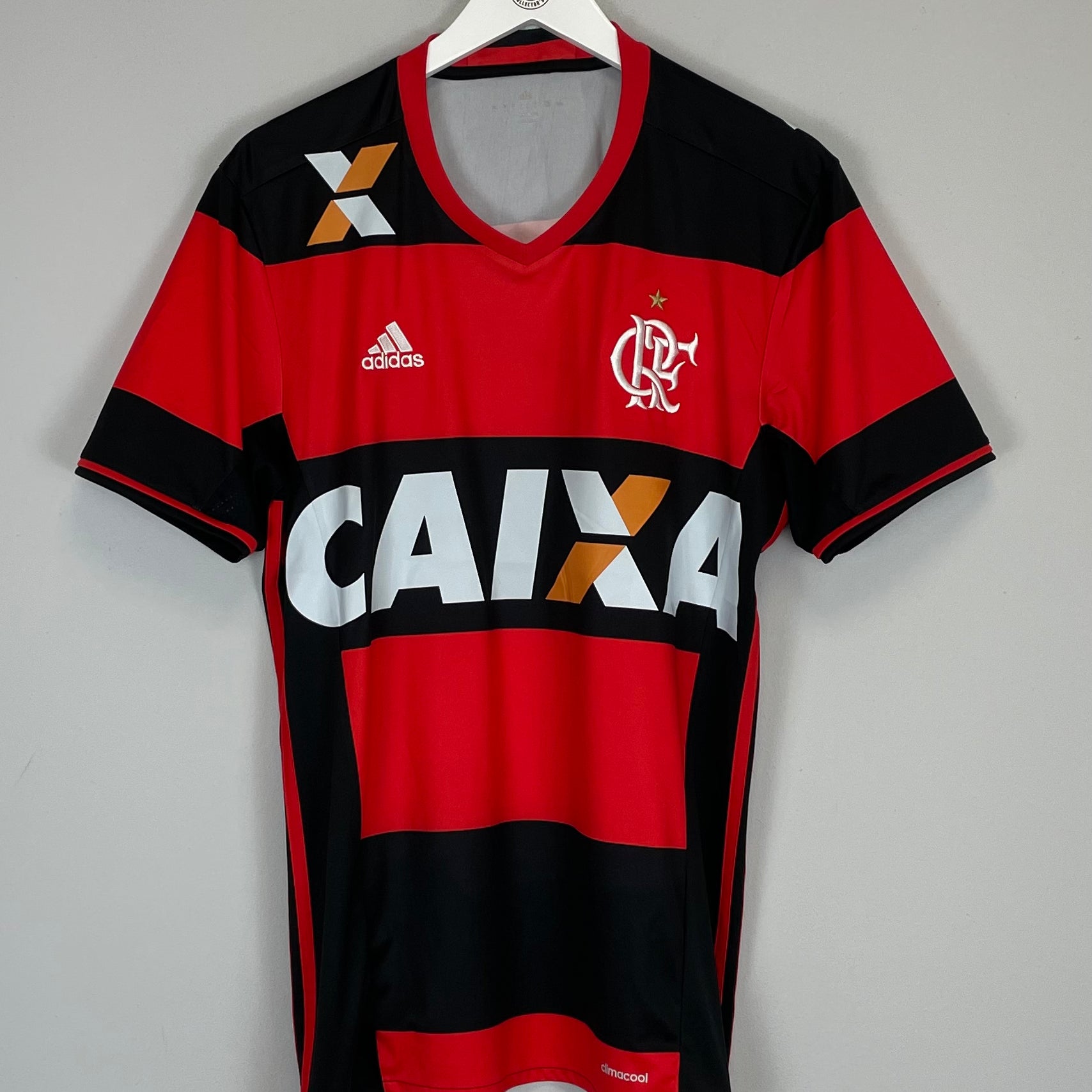 Shop 2016/17 FLAMENGO #18 HOME SHIRT (L) ADIDAS, classic football shirts, vintage football shirts & retro soccer jerseys at Cult Kits