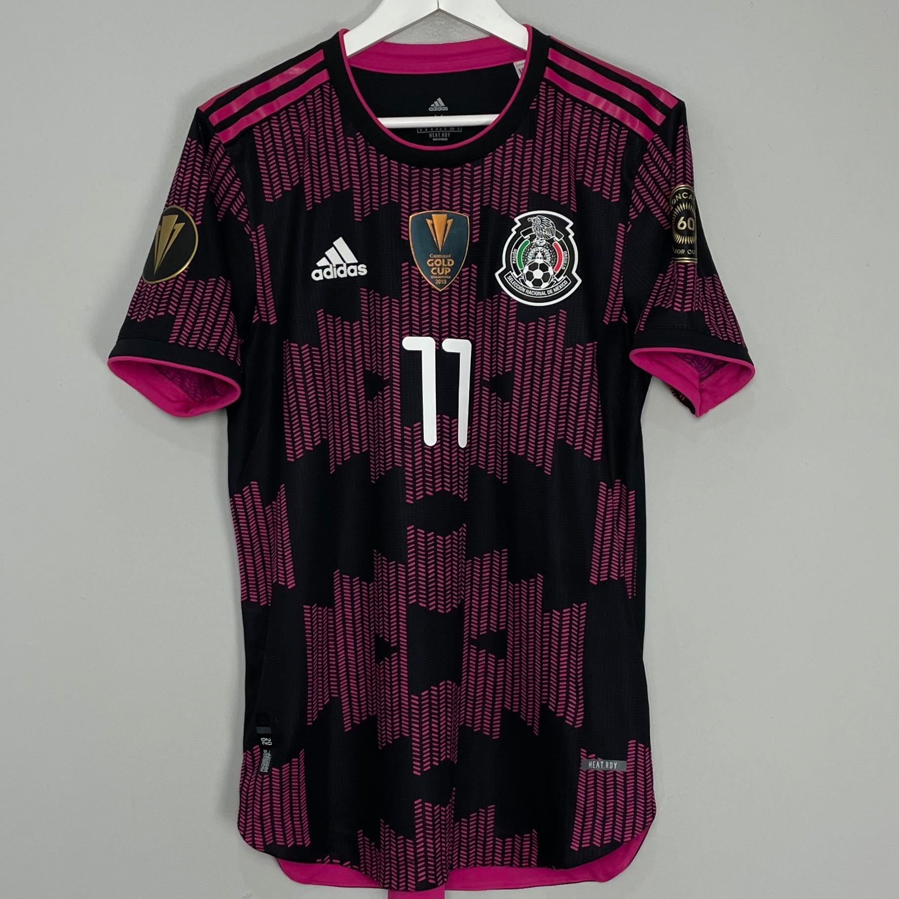 Shop 2020/21 MEXICO FUNES MORI #11 *MATCH ISSUE* HOME SHIRT (M) ADIDAS, classic football shirts, vintage football shirts & retro soccer jerseys at Cult Kits