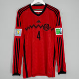 Shop 2014/15 MEXICO R.MARQUEZ #4 L/S AWAY SHIRT (L) ADIDAS, classic football shirts, vintage football shirts & retro soccer jerseys at Cult Kits
