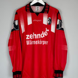 1995/96 FREIBURG *MINT* L/S HOME SHIRT (L) UHLSPORT