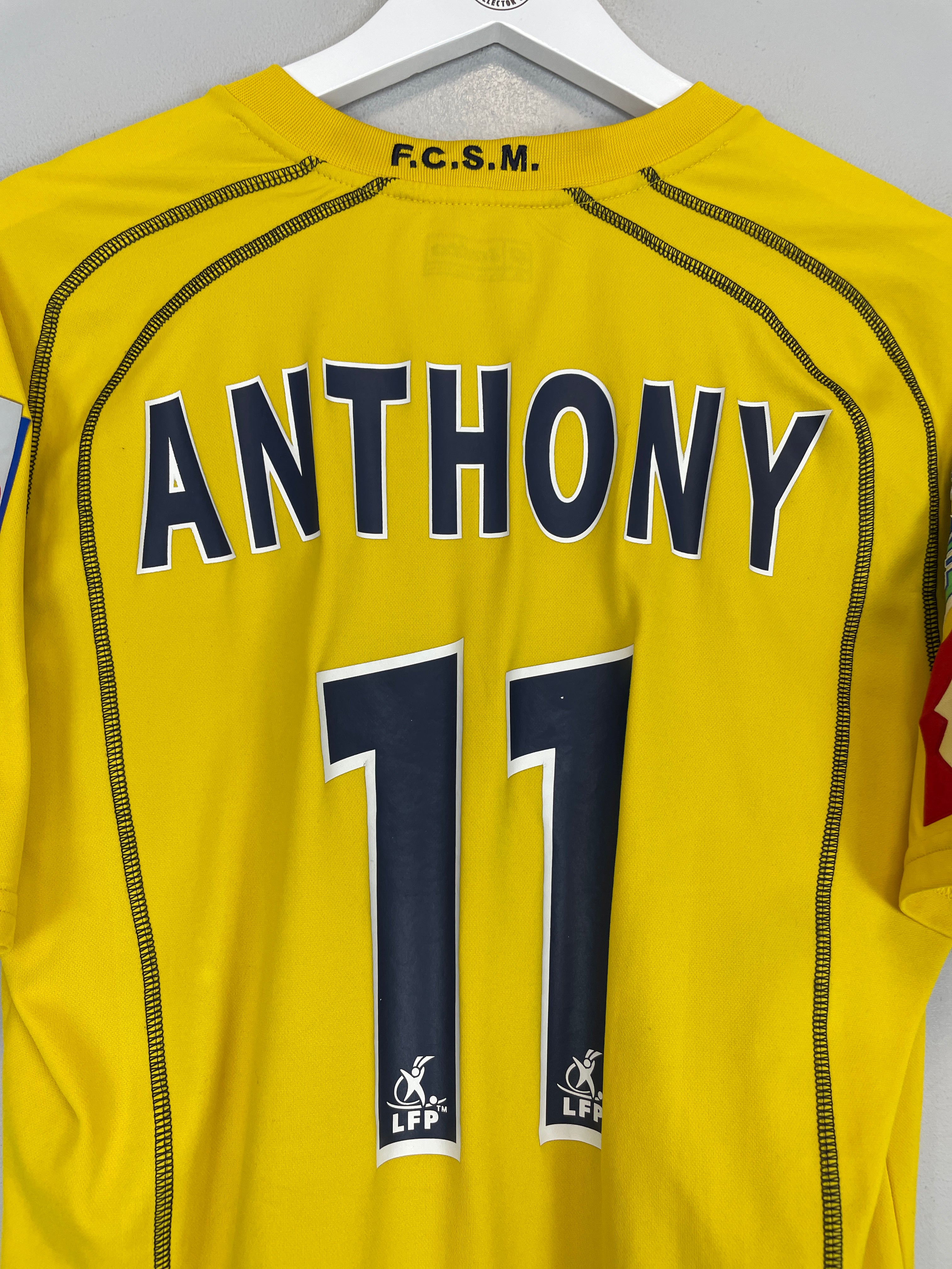 Shop 2004/05 FC SOCHAUX ANTHONY #11 HOME SHIRT (XL) LOTTO, classic football shirts, vintage football shirts & retro soccer jerseys at Cult Kits