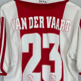Shop 2000/01 AJAX VAN DER VAART #23 HOME SHIRT (XL) ADIDAS, classic football shirts, vintage football shirts & retro soccer jerseys at Cult Kits