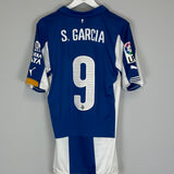 2014/15 ESPANYOL S.GARCIA #9 *MATCH ISSUE* HOME SHIRT (XXL) PUMA