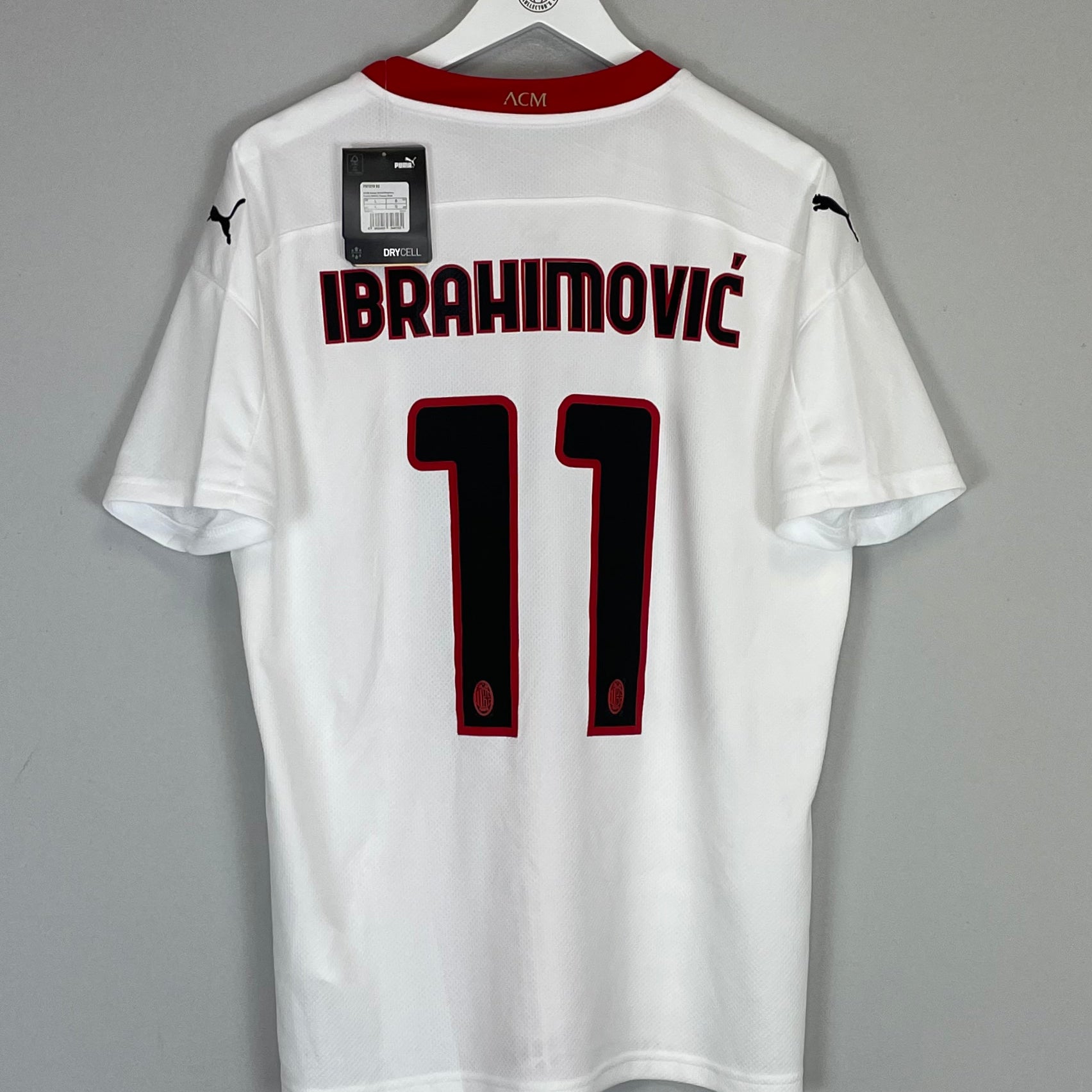 Shop 2020/21 AC MILAN IBRAHIMOVIC #11 *BNWT* AWAY SHIRT (L) PUMA, classic football shirts, vintage football shirts & retro soccer jerseys at Cult Kits