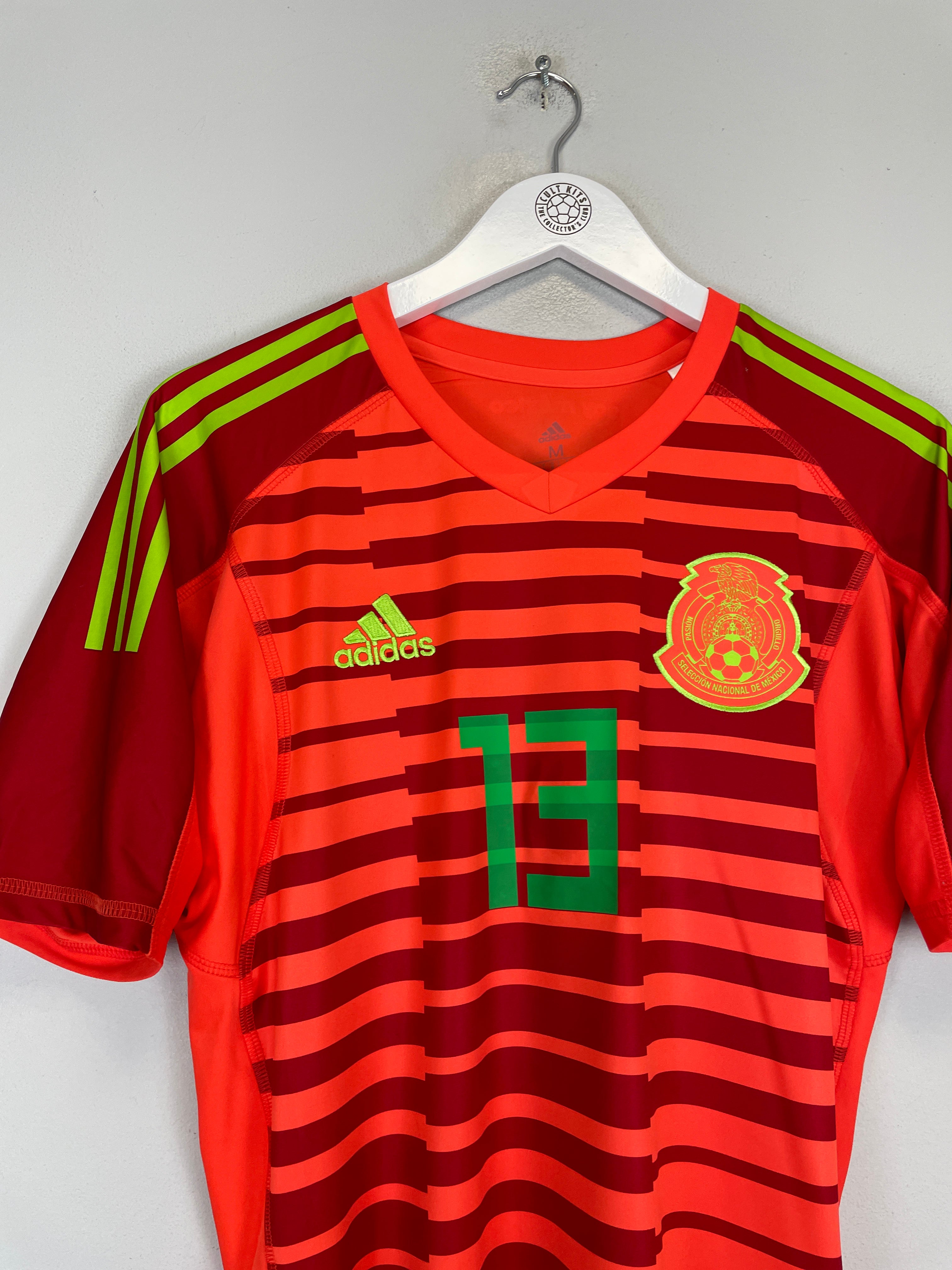 Shop 2018 MEXICO OCHOA #13 GK SHIRT (M) ADIDAS, classic football shirts, vintage football shirts & retro soccer jerseys at Cult Kits