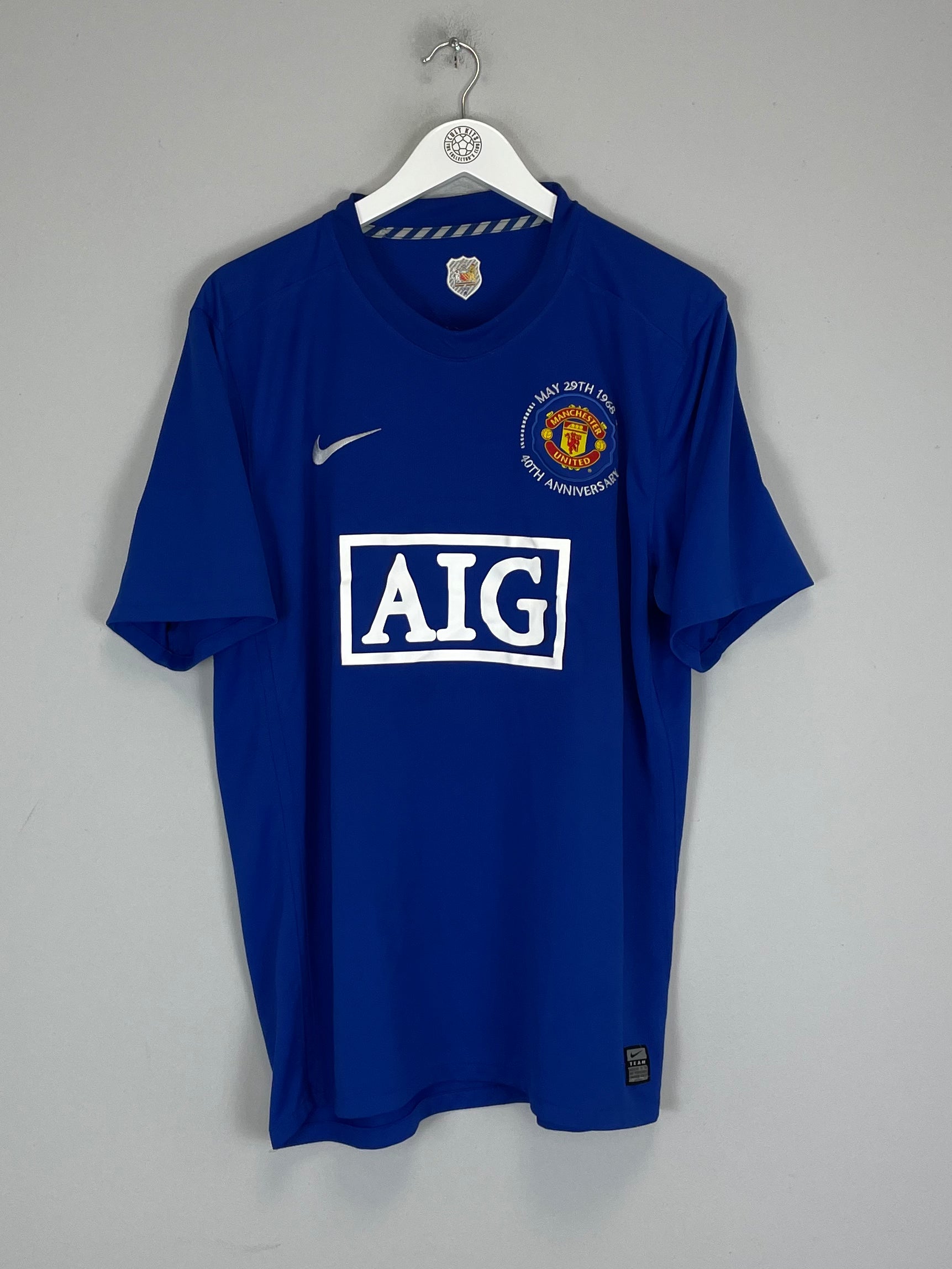 Shop 2008/09 MANCHESTER UNITED RONALDO #7 AWAY SHIRT (XL) NIKE, classic football shirts, vintage football shirts & retro soccer jerseys at Cult Kits