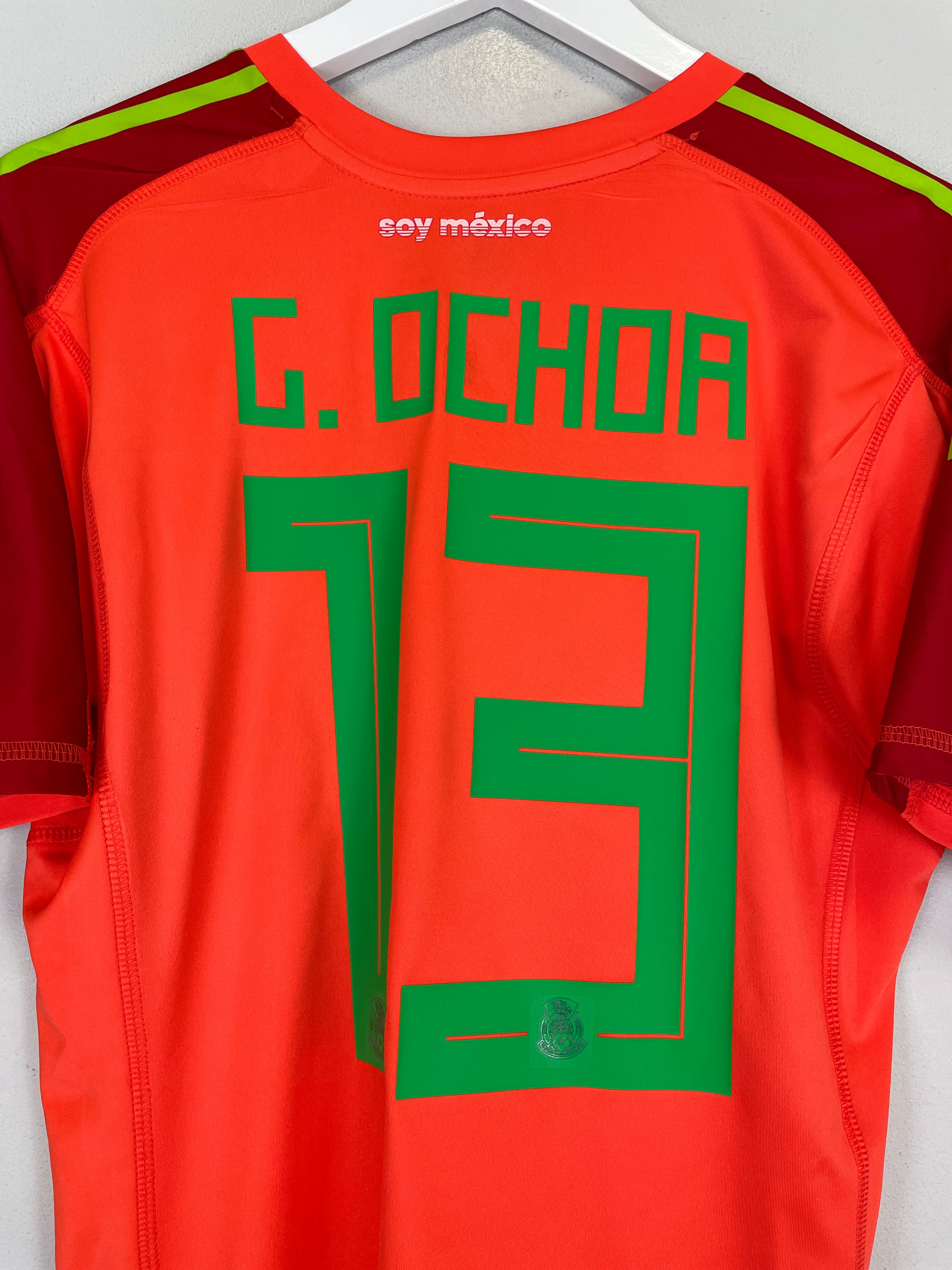 Shop 2018 MEXICO OCHOA #13 GK SHIRT (M) ADIDAS, classic football shirts, vintage football shirts & retro soccer jerseys at Cult Kits