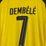 Shop 2016/17 DORTMUND DEMBELE #7 C/L HOME SHIRT (M) PUMA, classic football shirts, vintage football shirts & retro soccer jerseys at Cult Kits