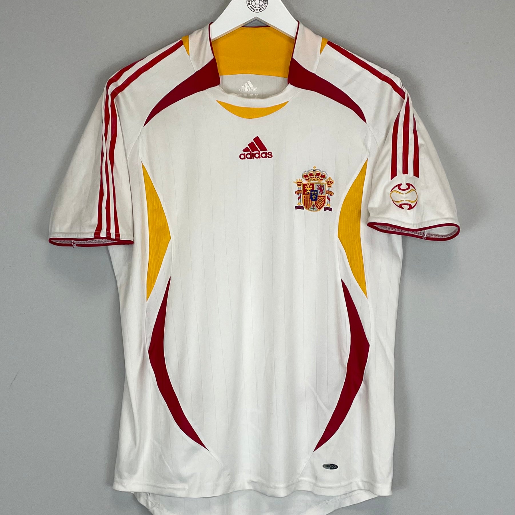 Shop 2006/08 SPAIN AWAY SHIRT (S) ADIDAS, classic football shirts, vintage football shirts & retro soccer jerseys at Cult Kits