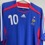 Shop 2006/07 FRANCE ZIDANE #10 HOME SHIRT (XXL) ADIDAS, classic football shirts, vintage football shirts & retro soccer jerseys at Cult Kits