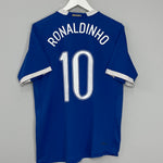 Shop 2006/07 BRAZIL RONALDINHO #10 AWAY SHIRT (M) NIKE, classic football shirts, vintage football shirts & retro soccer jerseys at Cult Kits