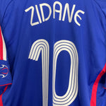Shop 2006/07 FRANCE ZIDANE #10 HOME SHIRT (XXL) ADIDAS, classic football shirts, vintage football shirts & retro soccer jerseys at Cult Kits