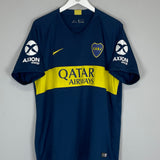 Shop 2018/19 BOCA JUNIORS DE ROSSI #16 HOME SHIRT (XL) NIKE, classic football shirts, vintage football shirts & retro soccer jerseys at Cult Kits