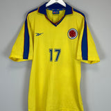 2000 COLOMBIA #17 HOME SHIRT (XL) REEBOK