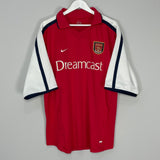 Shop 2000/02 ARSENAL HOME SHIRT (XXL) NIKE, classic football shirts, vintage football shirts & retro soccer jerseys at Cult Kits