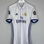 Shop 2016/17 REAL MADRID KROOS #8 HOME SHIRT (M) ADIDAS, classic football shirts, vintage football shirts & retro soccer jerseys at Cult Kits
