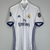 Shop 2016/17 REAL MADRID KROOS #8 HOME SHIRT (M) ADIDAS, classic football shirts, vintage football shirts & retro soccer jerseys at Cult Kits