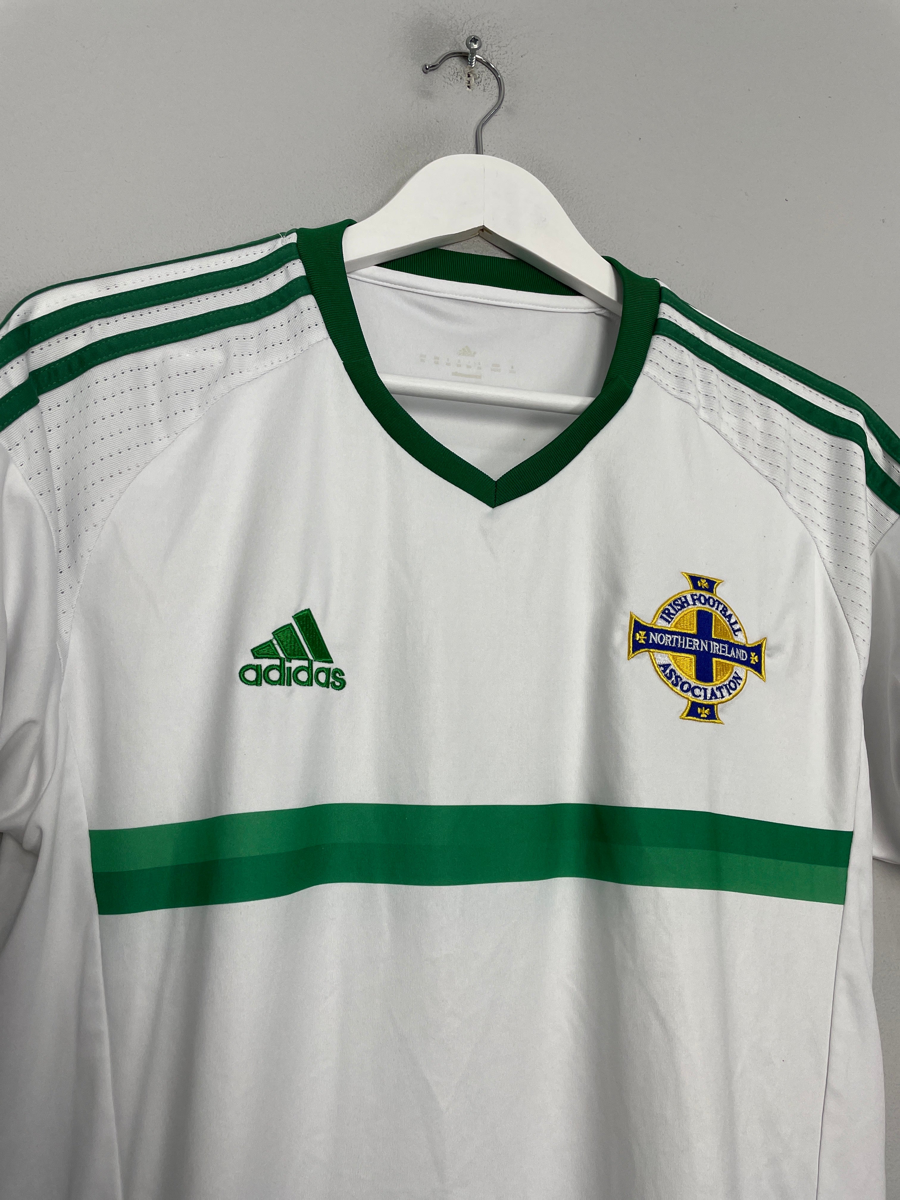 Shop 2016/17 NORTHERN IRELAND AWAY SHIRT (M) ADIDAS, classic football shirts, vintage football shirts & retro soccer jerseys at Cult Kits