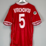 1998/99 PIACENZA VIERCHWOD #5 *MATCH ISSUE* HOME SHIRT (XL) LOTTO