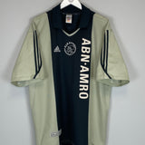 2001/02 AJAX ZLATAN #9 AWAY SHIRT (XXL) ADIDAS